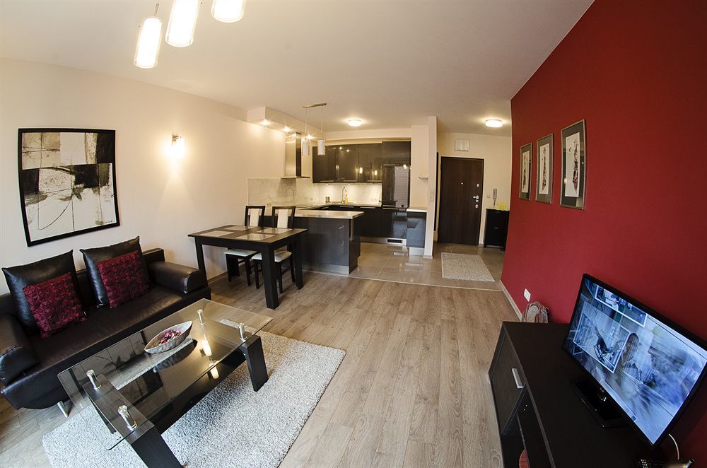 Angel City Center Krakow Aparthotel Dış mekan fotoğraf